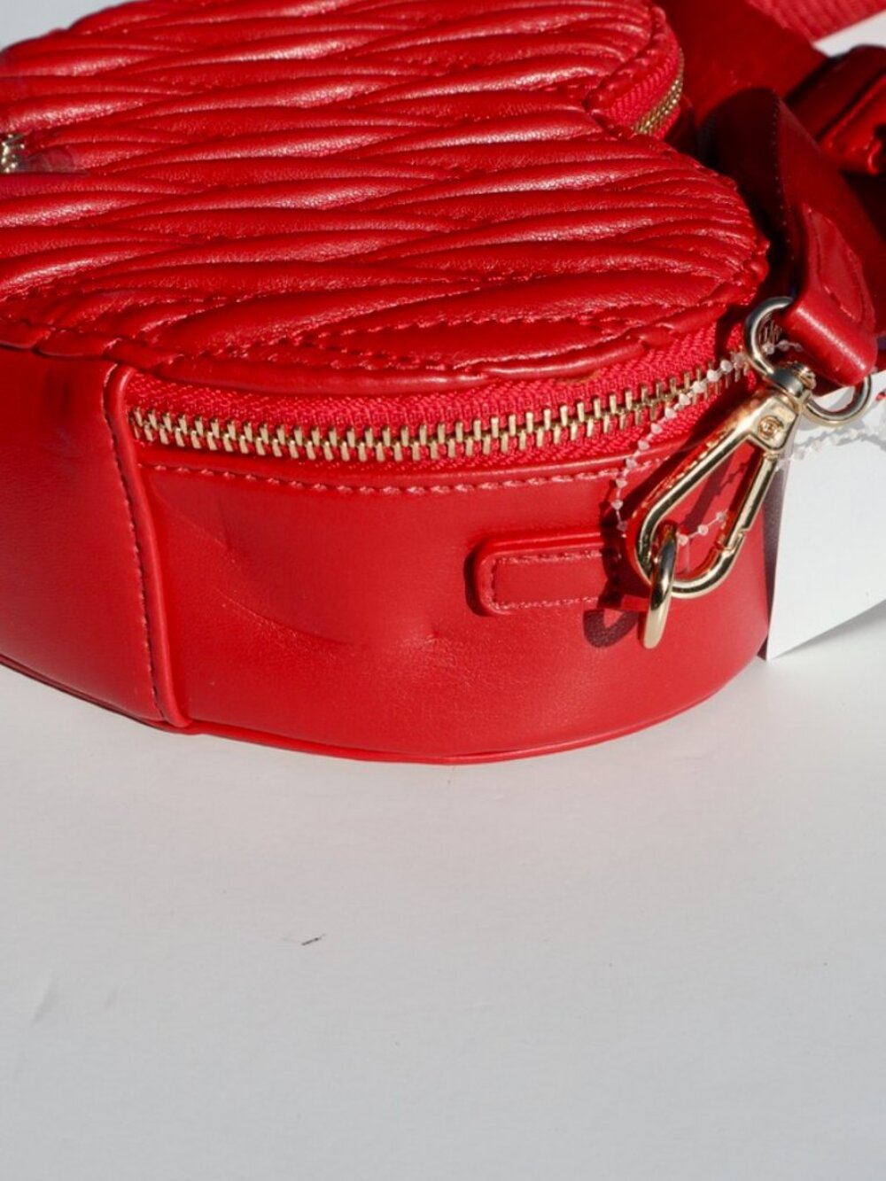 NWT Aldo Red Heart Crossbody Purse - Picture 5 of 9
